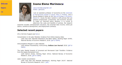 Desktop Screenshot of marinescu.eu